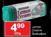 House Brand Lemon Creams Beskuitjies-200g