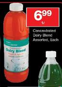 House-Brand Concentrated Dairy Blend Assorted-1ltr Each