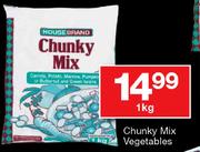 House Brand Chunky Mix Vegetables-1Kg