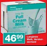 House Brand Langlewe Melk Verskeidenheid-6X1Ltr