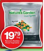 Nature's Garden Mixed Vegetables- 1kg