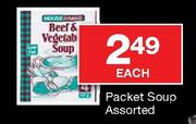 House Brand Packet Soup-Each