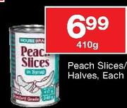House Brand Peach Slices-410gm