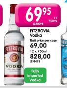 Fitzrovia Vodka-1X750ml