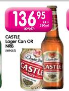 Castle Lager Can Or NRB-24x330ml