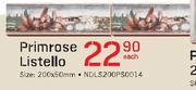 Primrose Listello-Each