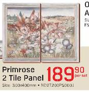 Primrose 2 Tile Panel-Per Set