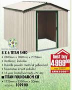 Decor Outdoor Titan Foundation Kit-1720x2520x50mm