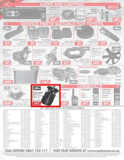 Autozone : Extreme savings for your car (15 Apr - 5 May 2013), page 2