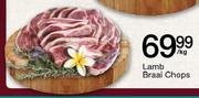Lamb Braai Chops-Per Kg