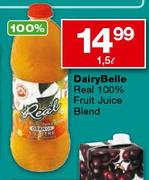 DairyBelle Real 100% Fruit Juice Blend-1.5Ltr