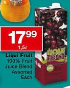 Liqui Fruit 100% Fruit Juice Blend-1.5Ltr