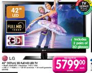 LG 42"(107cm) 3D Full HD LED TV(42LM3400)