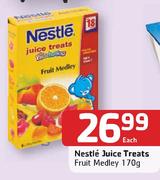 Nestle Juice Treats Fruit Medley-170gm Each