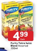 Purity Tetra Juice Blend-200Ml Each