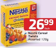 Nestle Cereal Twists-120gm Each