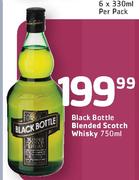 Black Bottle Blended Scotch Whisky-750ml
