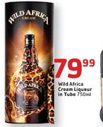 Wild Africa Cream Liqueur In Tube-750ml