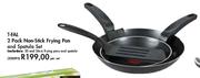T-Fal Non-Stick Frying Pan And Spatula Set-2-Pack