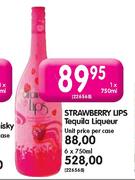Strawberry Lips Tequila Liqueur-1 x 750ml