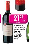 Robertson Chapel Range-12 x 750ml