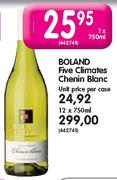 Boland Five Climates Chenin Blanc-12 x 750ml