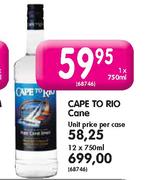 Cape To Rio Cane-1 x 750ml 