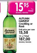Autumn Harvest Crackling Or Rose-1 x 750ml