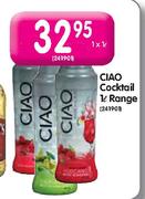 Ciao Cocktail Range-1 x 1L 