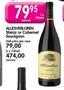 Allesverloren Shiraz Or Cabernet Sauvignon-1 x 750ml