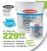 Plascon Polvin Walls & Ceiling White-5ltr