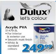 Dulux Acrylic PVA-5ltr
