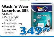 Dulux Wash'n Wear Luxurious Silk-5ltr
