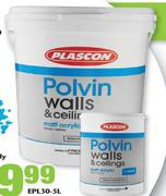 Plascon Polvin Walls & Ceiling Pastel Base-5ltr