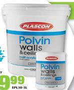 Plascon Polvin Walls & Ceiling Pastel Base-20ltr