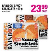 Rainbow Saucy Steaklets Assorted-400g Each