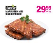 Foodco Marinated Mini Shoulder Ribs-Per Kg