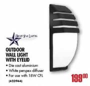 Special Bright Satr Lighting Outdoor Wall Light With Eyelid m