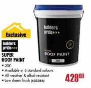 Builders Pride Super Roof Paint-20L