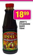 Jimmy's Steakhouse Sauce-750Ml Each
