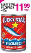 Lucky Star Pilchards-400gm Each