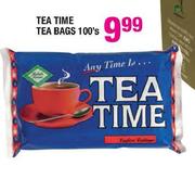 Tea Time Tea Bags-100's