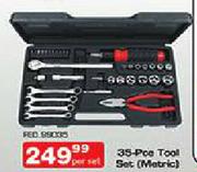 35 Piece Tool Set(Metric)-Per Set