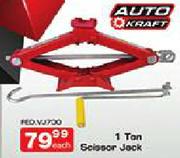Auto Kraft 1 Ton Scissor Jack