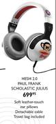 Skullcandy Hesh 2.0 Paul Frank Scholastic Julius