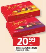 Beacon Anytime Nuts-150gm Each