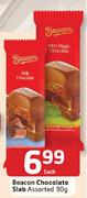 Beacon Chocolate Slab Assorted-90gm Each