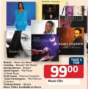 Music CD's Set of 3-Per Set
