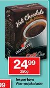 Importers Warmsjokolade-250gm Each