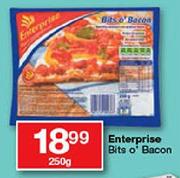 Enterprise Bits O' Bacon-250gm Each
